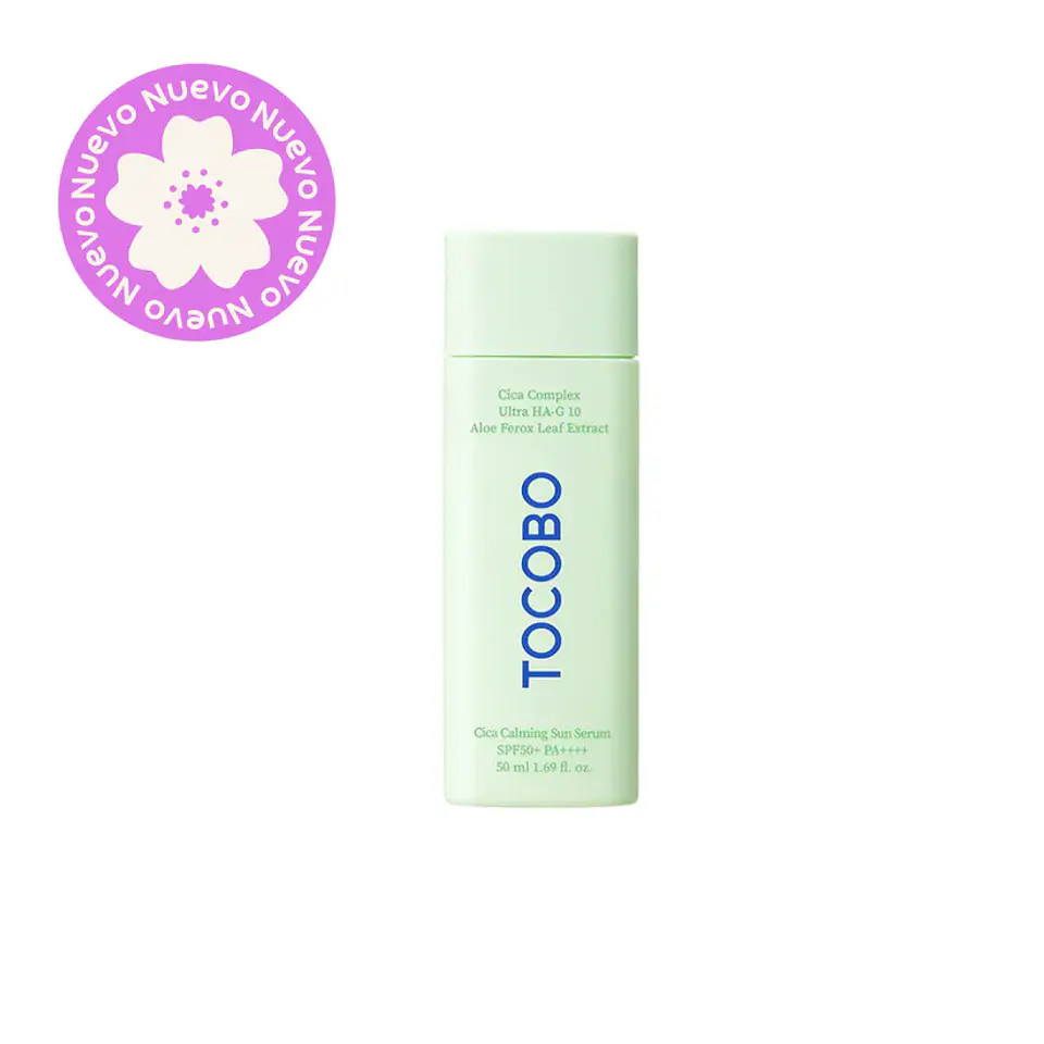 Cica Calming Sun Serum (TOCOBO) -50ml Protector solar con centella asiática 17