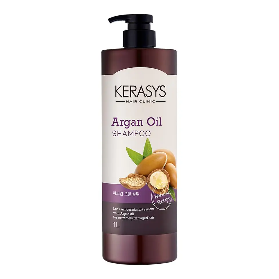 Argan Oil (Kerasys) - Shampoo o Acondicionador 1 litro c/u con Aceite de Argán 5