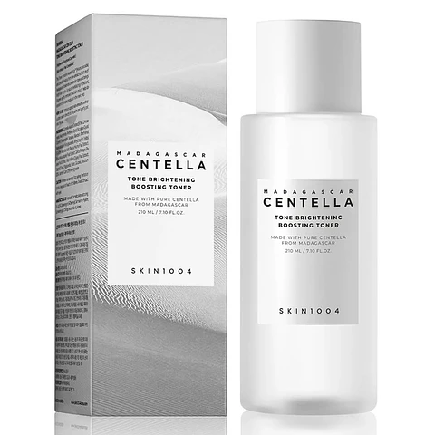 Madagascar Centella Tone Brightening Boosting Toner (SKIN1004) - 210ml Tónico aclarante con miacinamida y ácido tranexámico