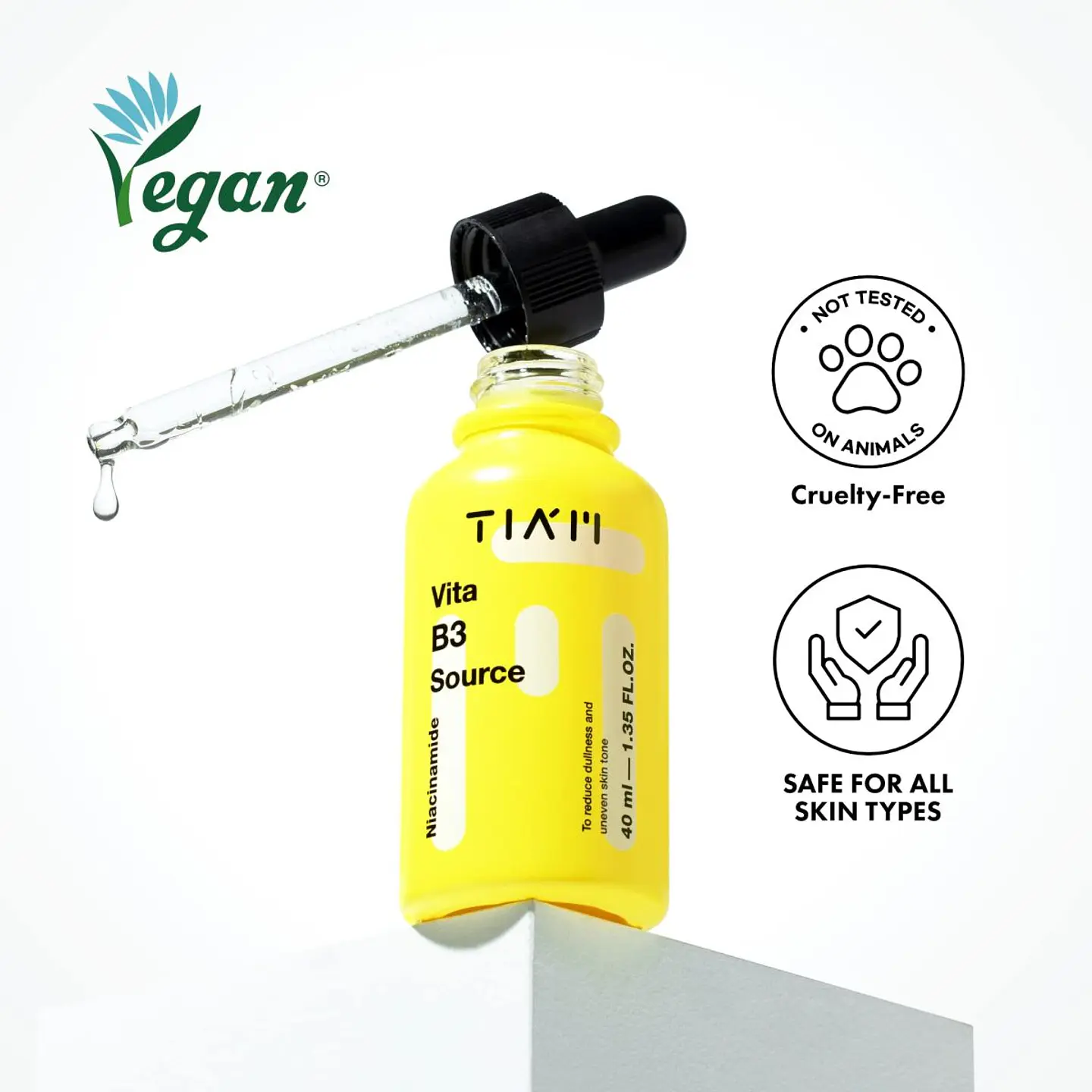 Vita B3 Source (TIAM) - 40ml Serum aclarante 10% Niacinamida + 2% arbutina Anti manchas 1