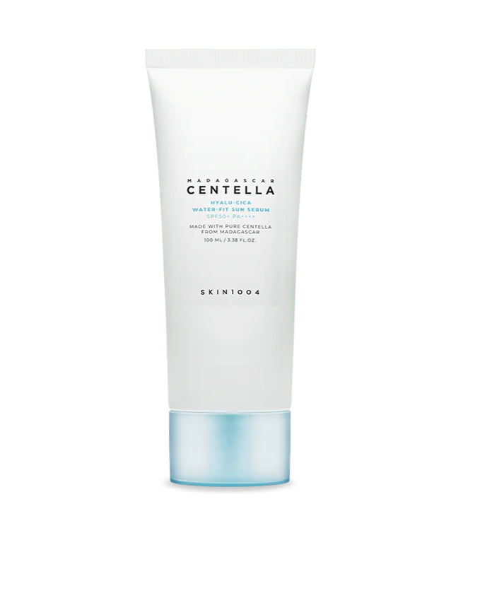 SKIN1004 Madagascar Centella Hyalu-cica Sun Serum (SKIN1004) - 100 ml Tamaño Jumbo Protector solar ligero pieles sensibles 