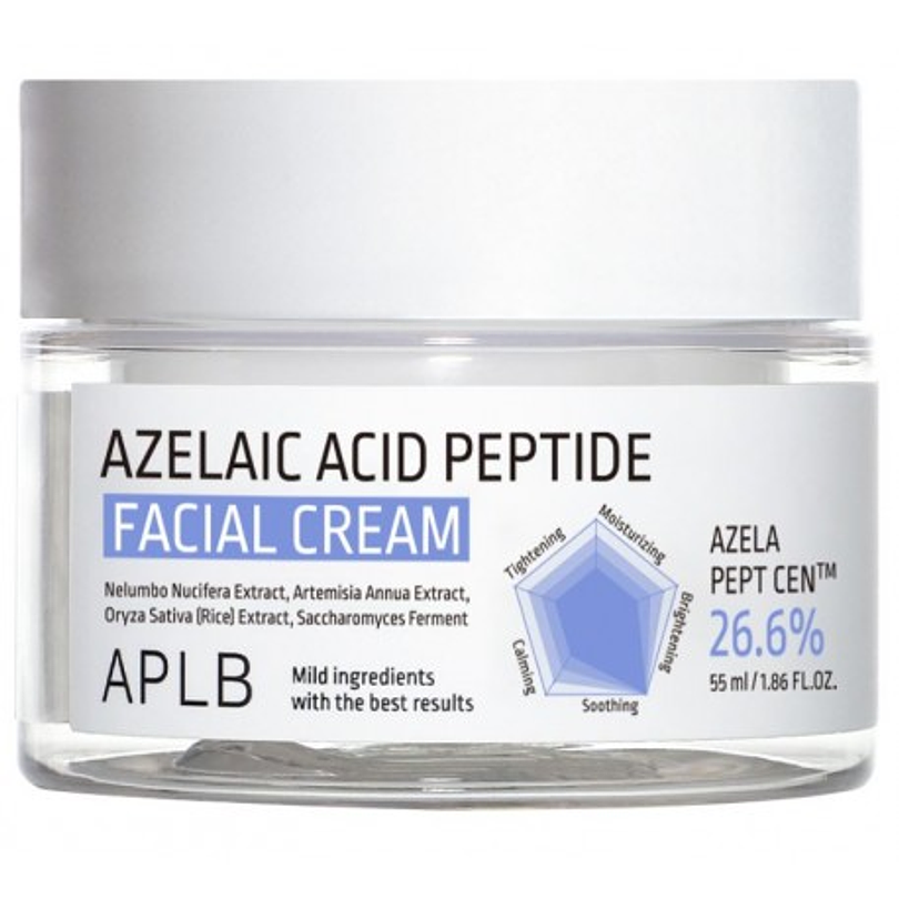 Azelaic Acid Peptide Facial Cream (APLB) - 55ml Crema con ácido azelaico, centella asiática y péptidos 1