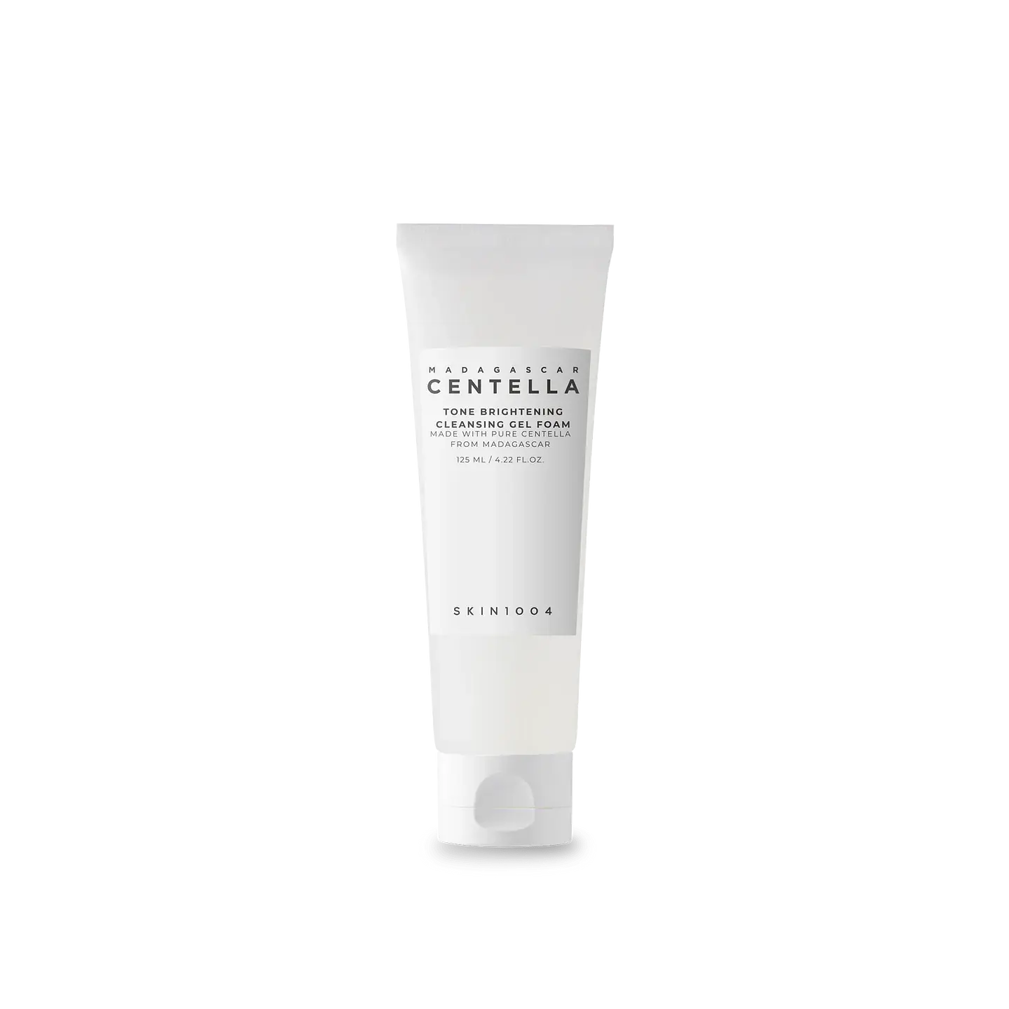 Madagascar Centella Tone Brightening Cleansing Gel Foam (SKIN1004) -125ml Espuma limpiadora calmante y aclarante 1