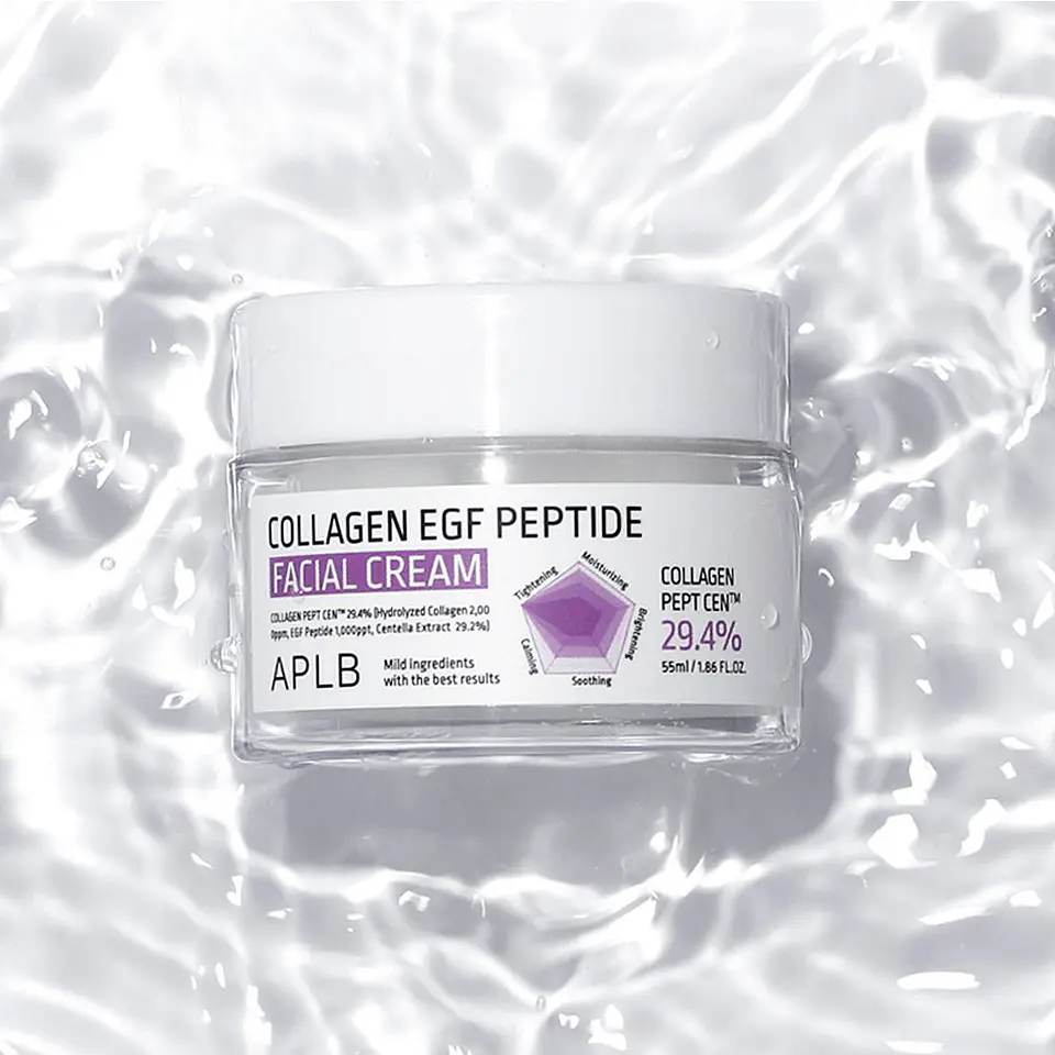 Collagen EGF Peptide Facial Cream (APLB) - 55ml Crema antiedad con colágeno, péptidos y centella asiática 2