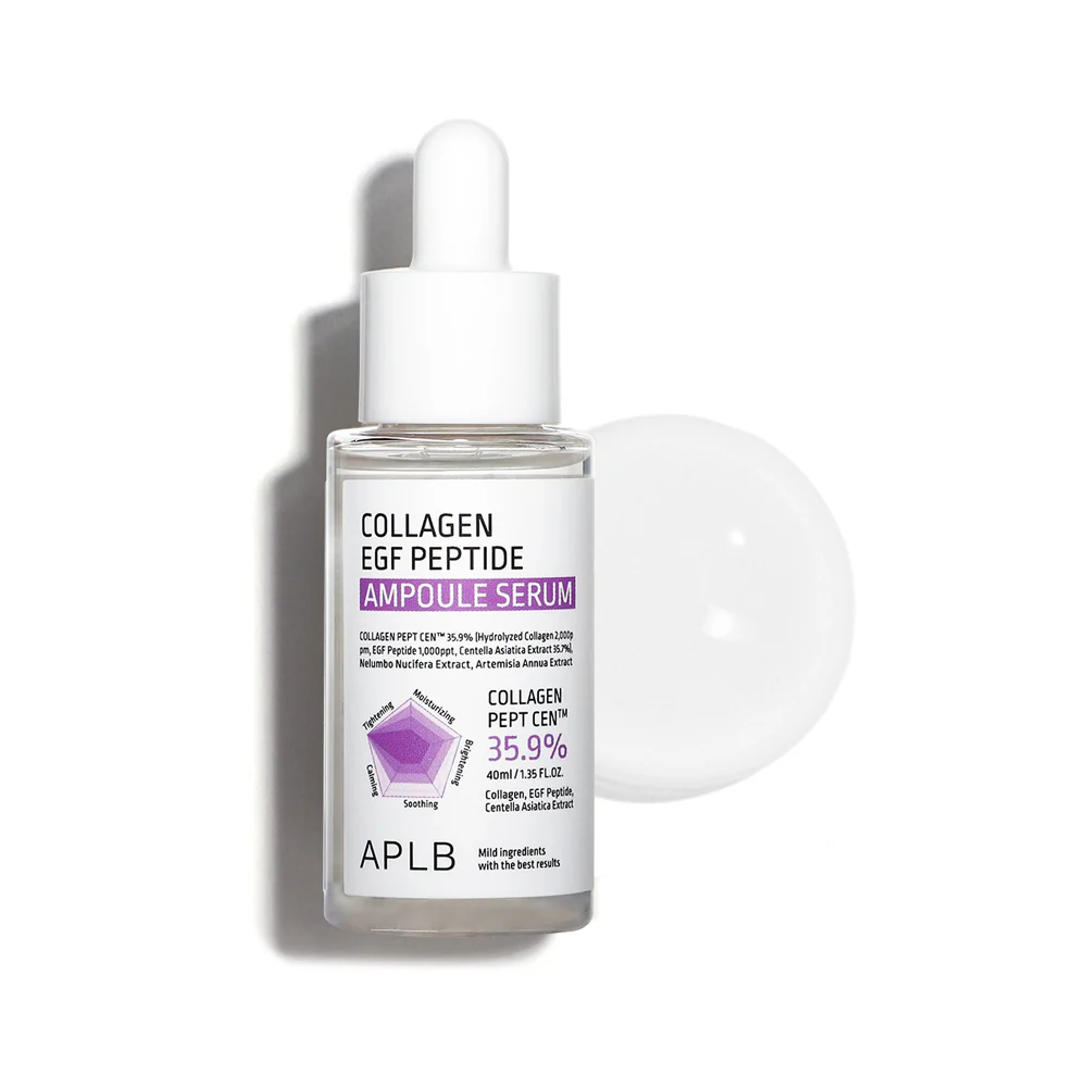 APLB Collagen EGF Peptide Ampoule Serum (APLB) - 40ml Serum antiedad con colágeno, péptidos y centella asiática