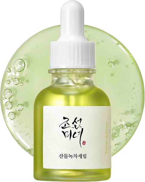 Calming Serum Green Tea + Panthenol (Beauty of Joseon) 30ml Serum calmante pieles mixtas 50.9% té verde