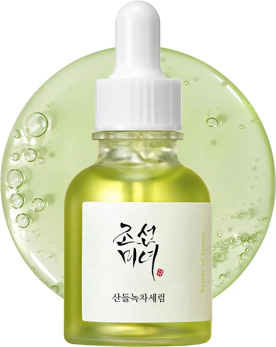 Calming Serum Green Tea + Panthenol (Beauty of Joseon) 30ml Serum calmante pieles mixtas 50.9% té verde 1
