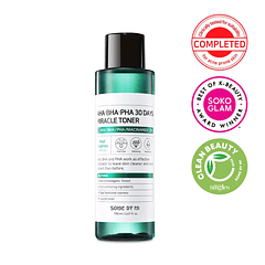 AHA BHA PHA 30 Days Miracle Toner (Some By Mi) - 150ml Tónico para pieles con problemas