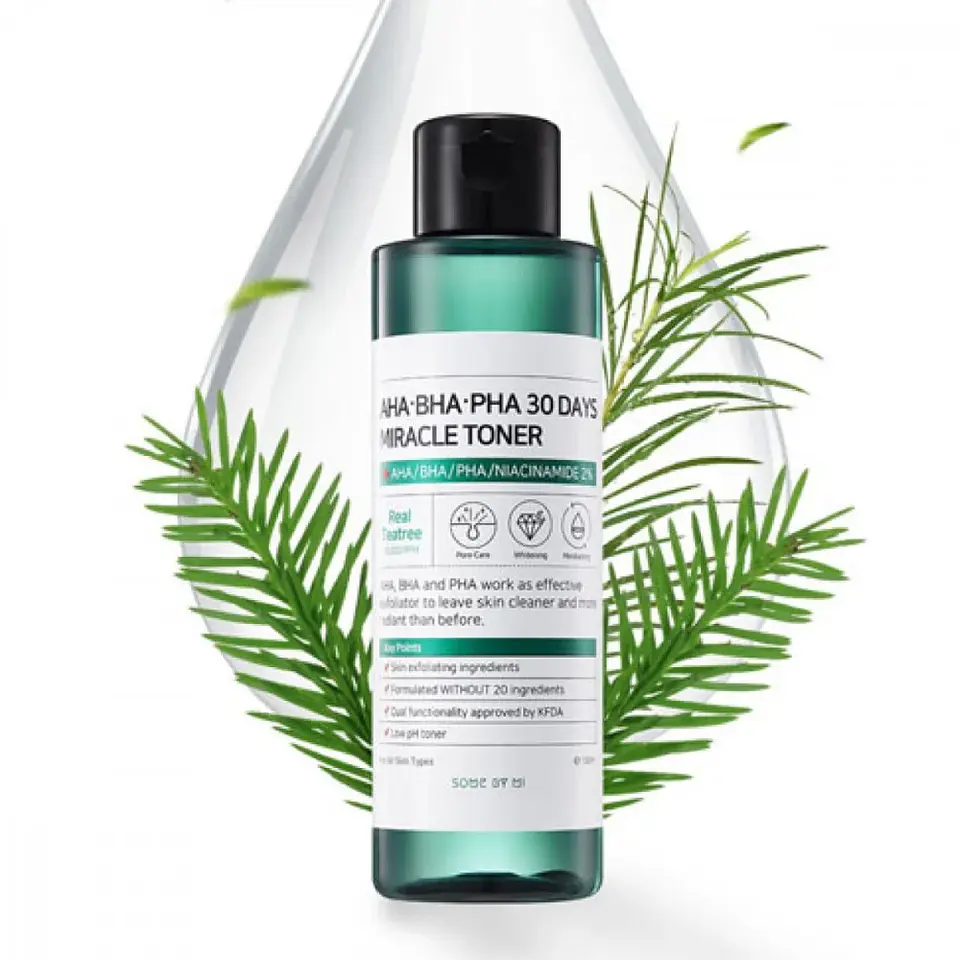 AHA BHA PHA 30 Days Miracle Toner (Some By Mi) - 150ml Tónico para pieles con problemas 16
