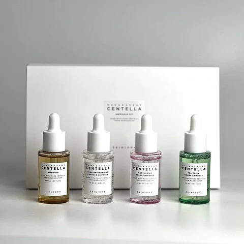 Madagascar Centella Ampoule Kit (SKIN1004) - Set de 4 serums 30ml c/u