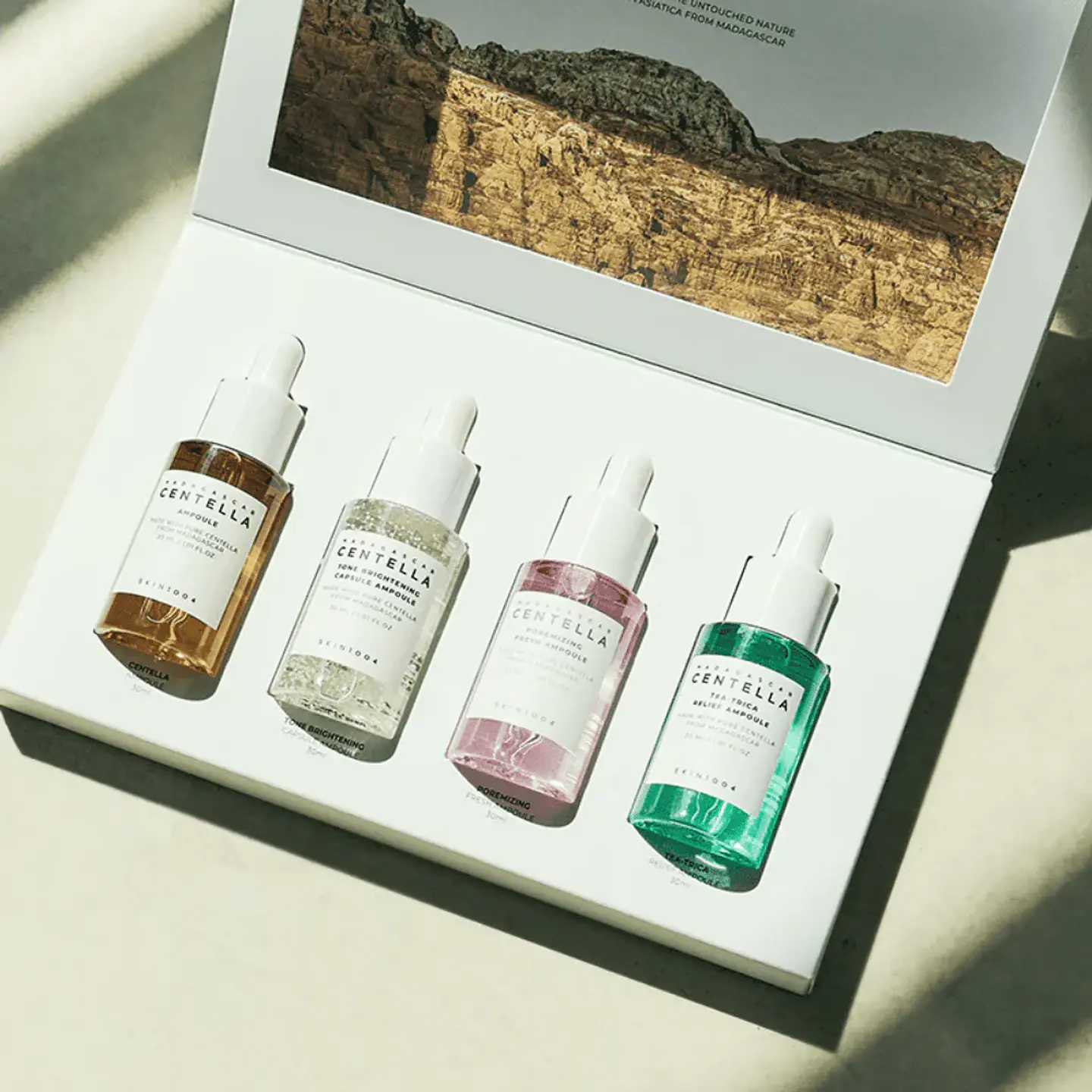 Madagascar Centella Ampoule Kit (SKIN1004) - Set de 4 serums 30ml c/u 4