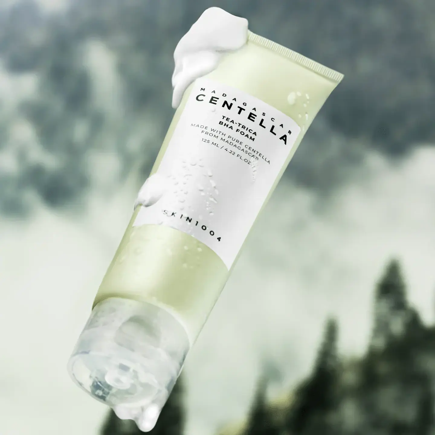 Madagascar Centella Tea-Trica Bha Foam (SKIN1004) - 125ml Espuma limpiadora pieles grasas y con acné 7