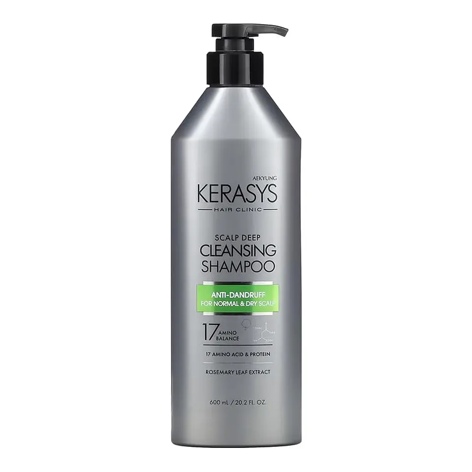 Scalp Deep Cleansing Shampoo (Kerasys) - Shampoo o Acondicionador anti caspa  400ml 4