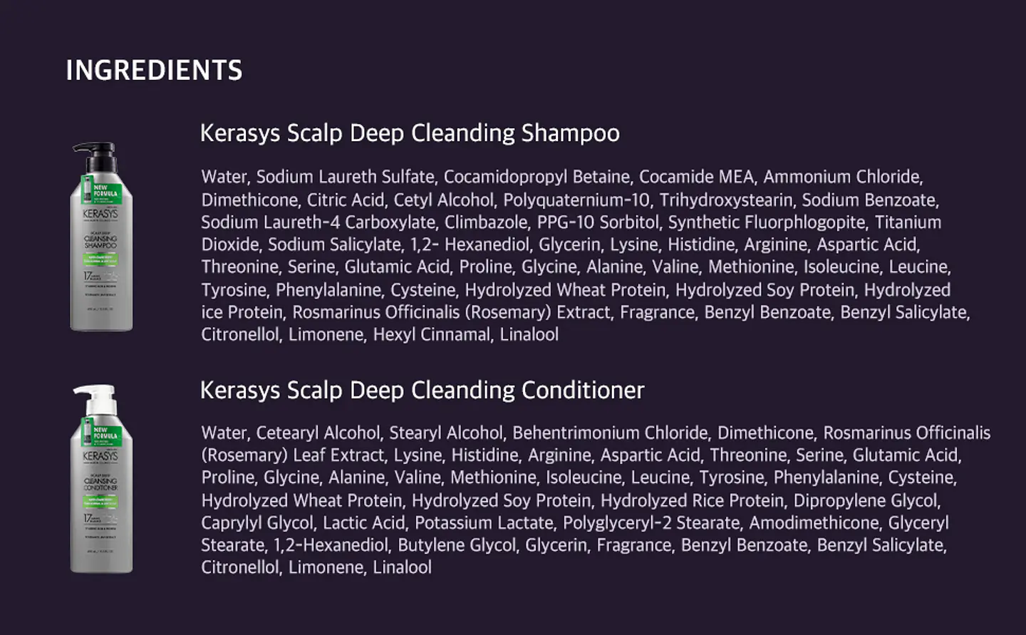 Scalp Deep Cleansing Shampoo (Kerasys) - Shampoo o Acondicionador anti caspa  400ml 10