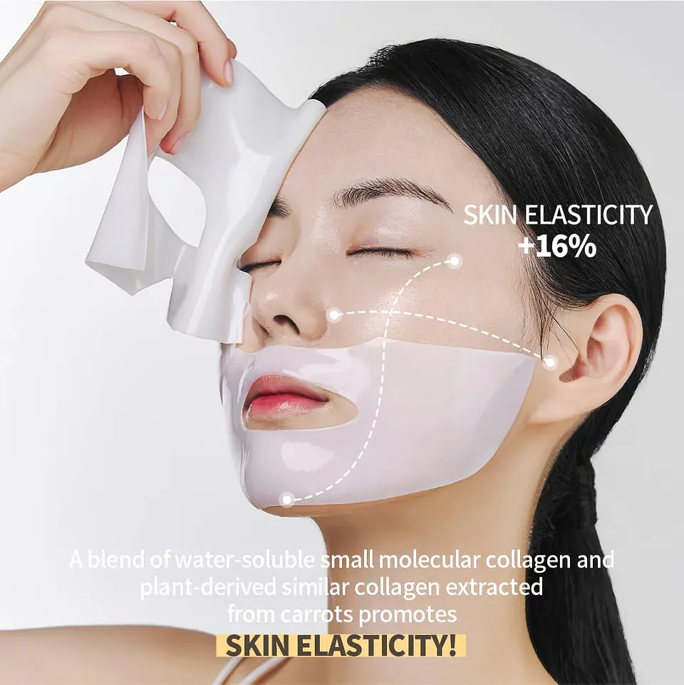 Rice Pepta Collagen Gel Mask (NACIFIC) -  Mascarilla gel antiedad efecto lifting 1 UNIDAD 11