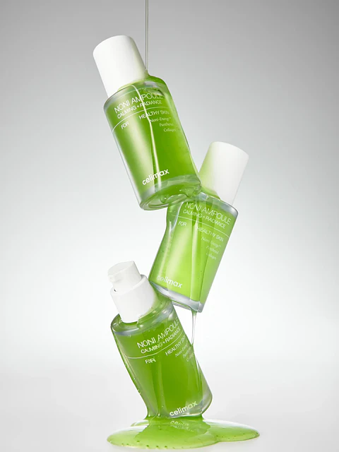 Noni Ampoule Calming + Radiance (Celimax) -30ml -Serum calmante 71,77% de extracto de noni