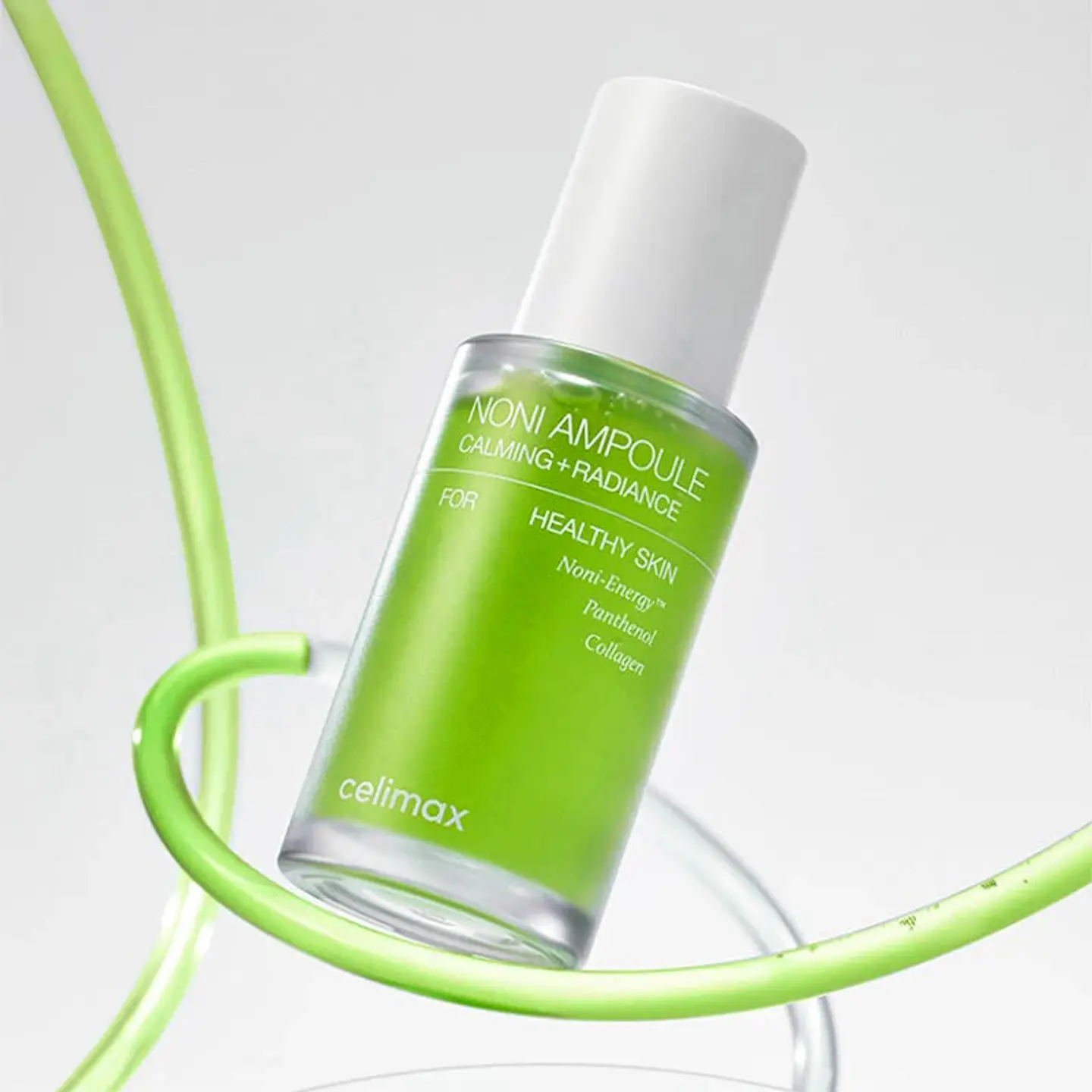Noni Ampoule Calming + Radiance (Celimax) -30ml -Serum calmante 71,77% de extracto de noni 6