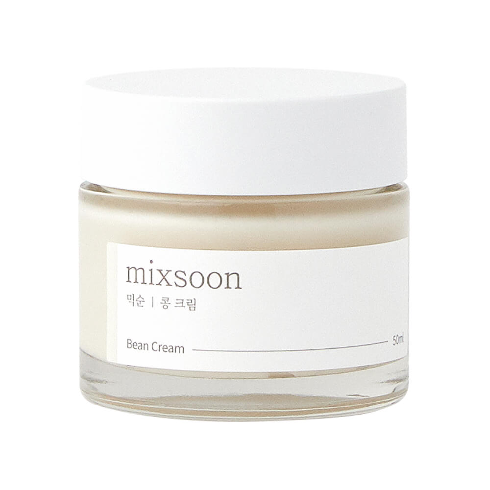 Mixsoon Bean Cream (Mixsoon) -50ml Crema hidratante y exfoliante con extracto de soja fermentada