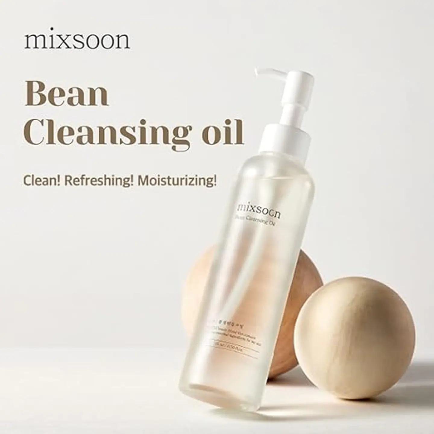 Bean Cleansing Oil (Mixsoon) -195 ml Limpiador oleoso con soja fermentada 7