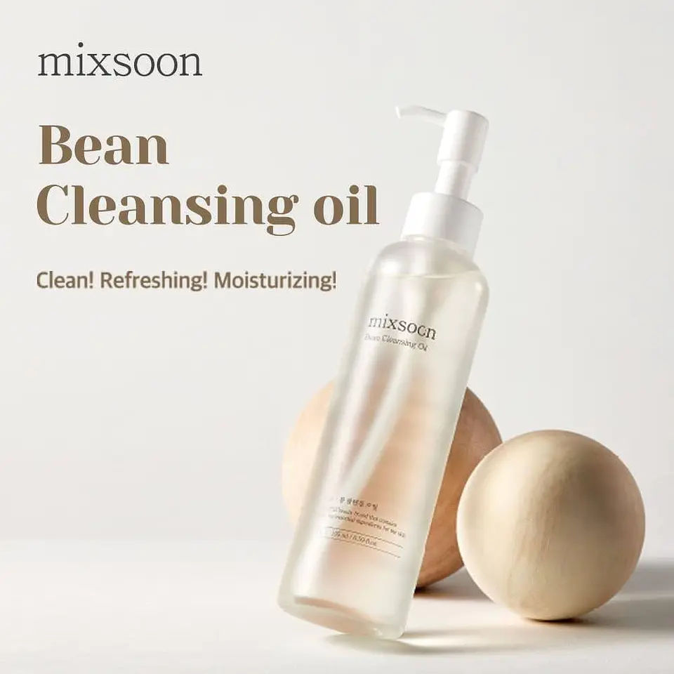 Bean Cleansing Oil (Mixsoon) -195 ml Limpiador oleoso con soja fermentada 2