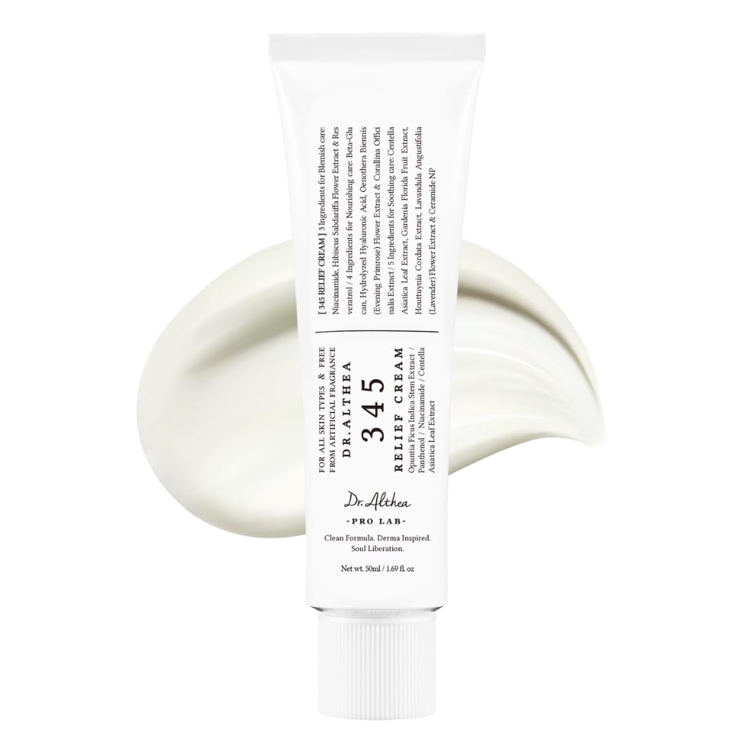 Dr. Althea 345 Relief Cream (Dr. Althea) - 50ml Crema calmante y aclarante pieles sensibles