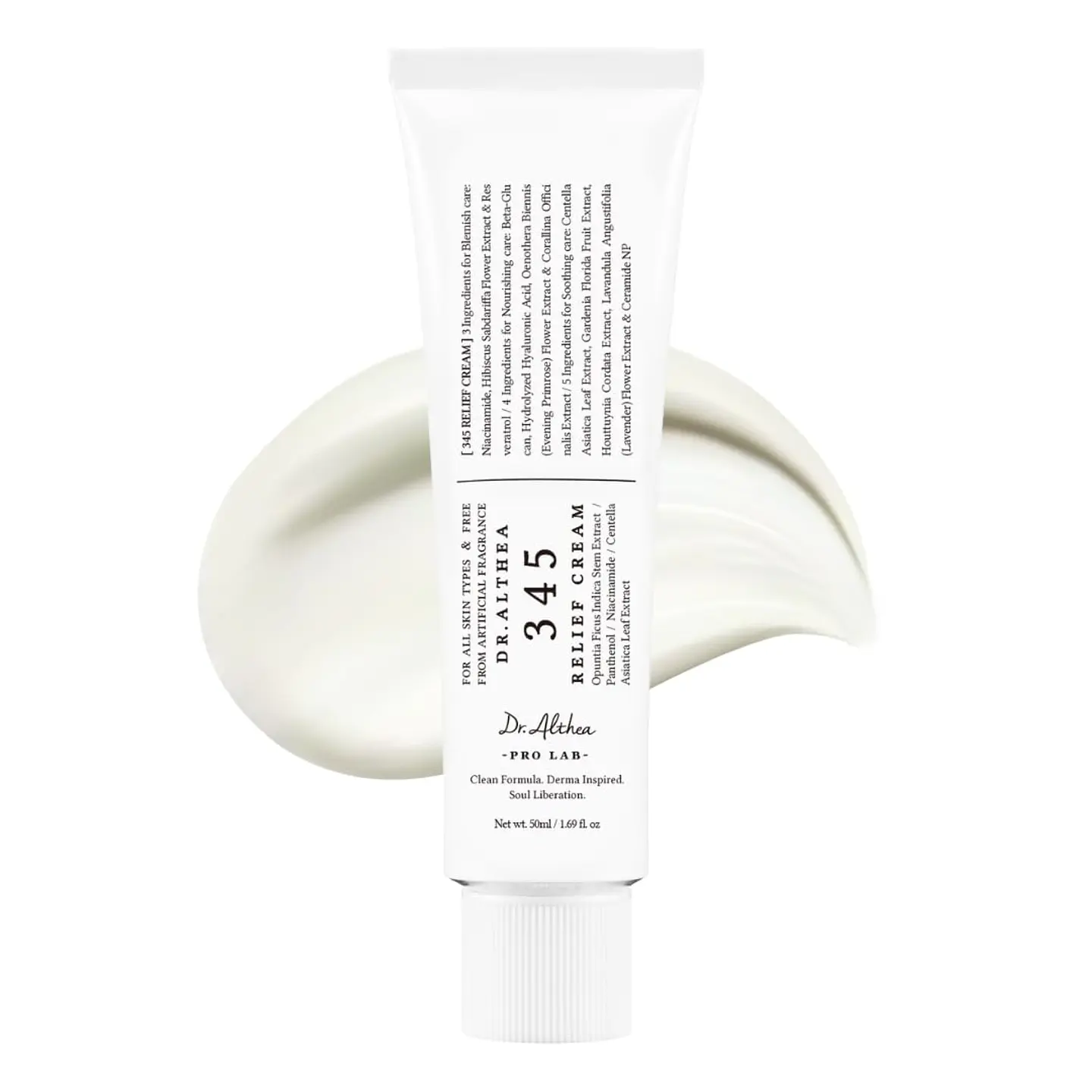 345 Relief Cream (Dr. Althea) - 50ml Crema calmante y aclarante pieles sensibles 1