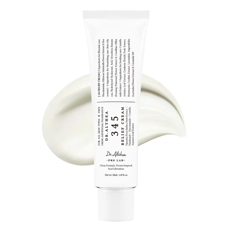 345 Relief Cream (Dr. Althea) - 50ml Crema calmante y aclarante pieles sensibles 1