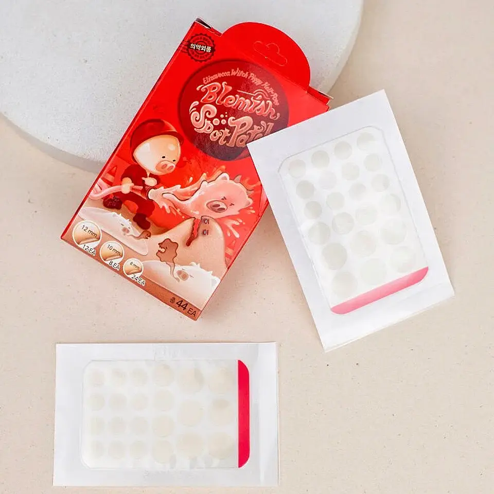Witch Piggy Hell-Pore Blemish Spot Patch (Elizavecca) - Set de 44 Parches para las espinillas 3
