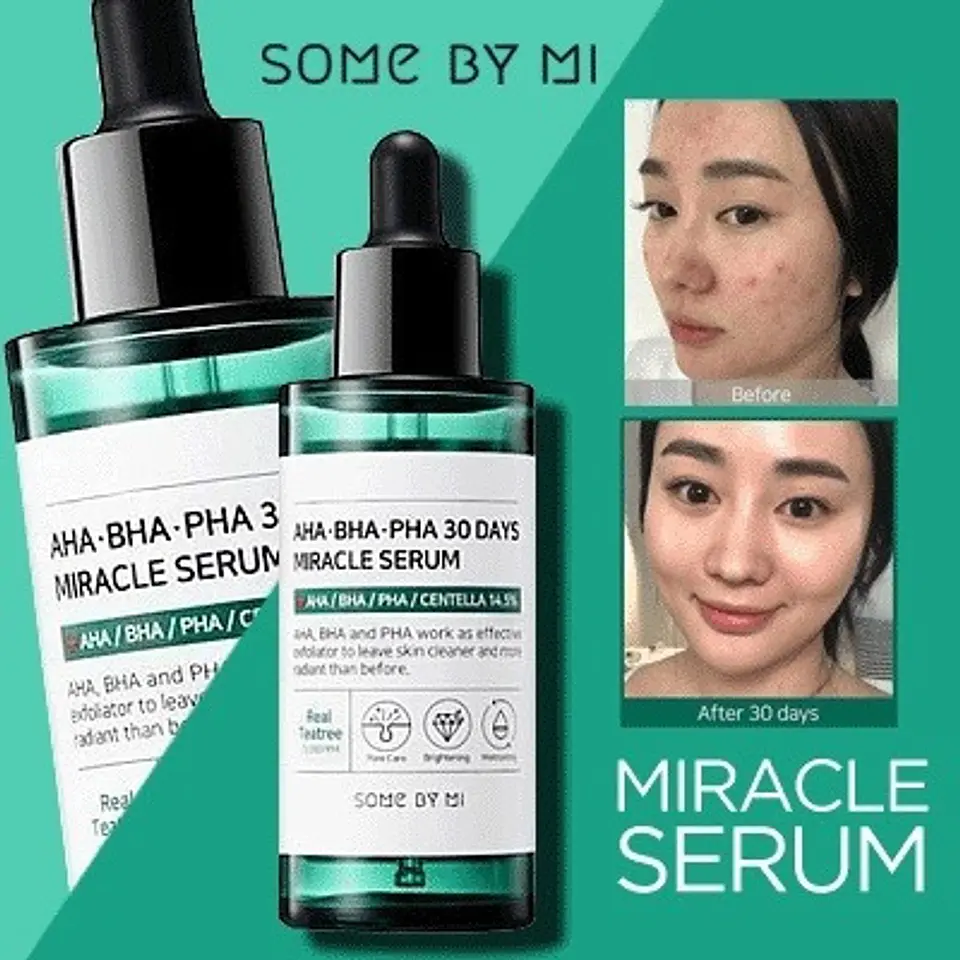 AHA BHA PHA 30 days Miracle Serum (Some By Mi) - 50ml Serum exfoliante anti imperfecciones 12