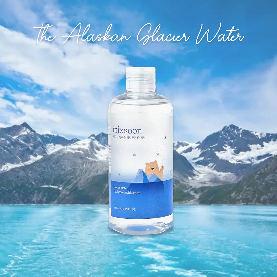  Glacier Water Hyaluronic Acid Serum (Mixsoon) - 100ml Serum hidratante con ácido hialurónico y agua de glaciar 10