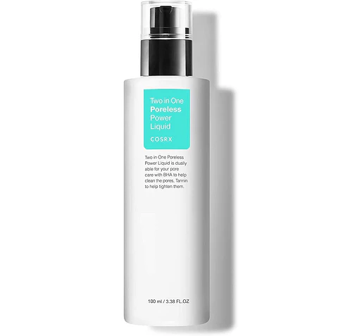 Two in One Poreless Power Liquid (COSRX) - 100ml Esencia y tónico poros dilatados 
