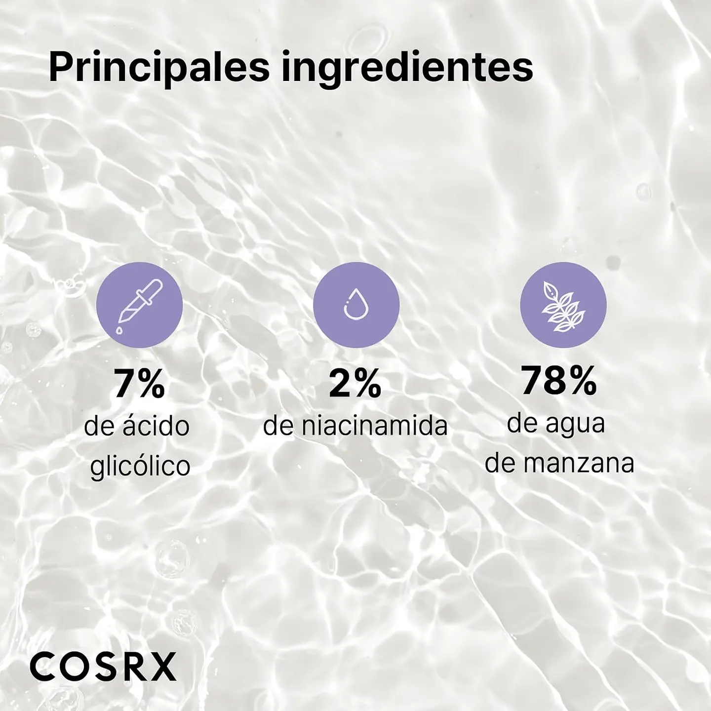 AHA 7 Whitehead Power Liquid (COSRX) - 100ml Esencia Exfoliante anti imperfecciones 4