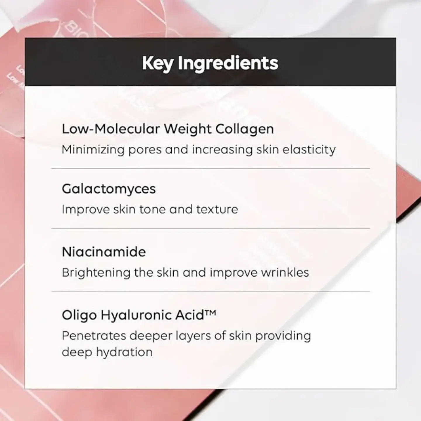 Bio-Collagen Real Deep Mask (BIODANCE) - Mascarilla de hidrogel  2