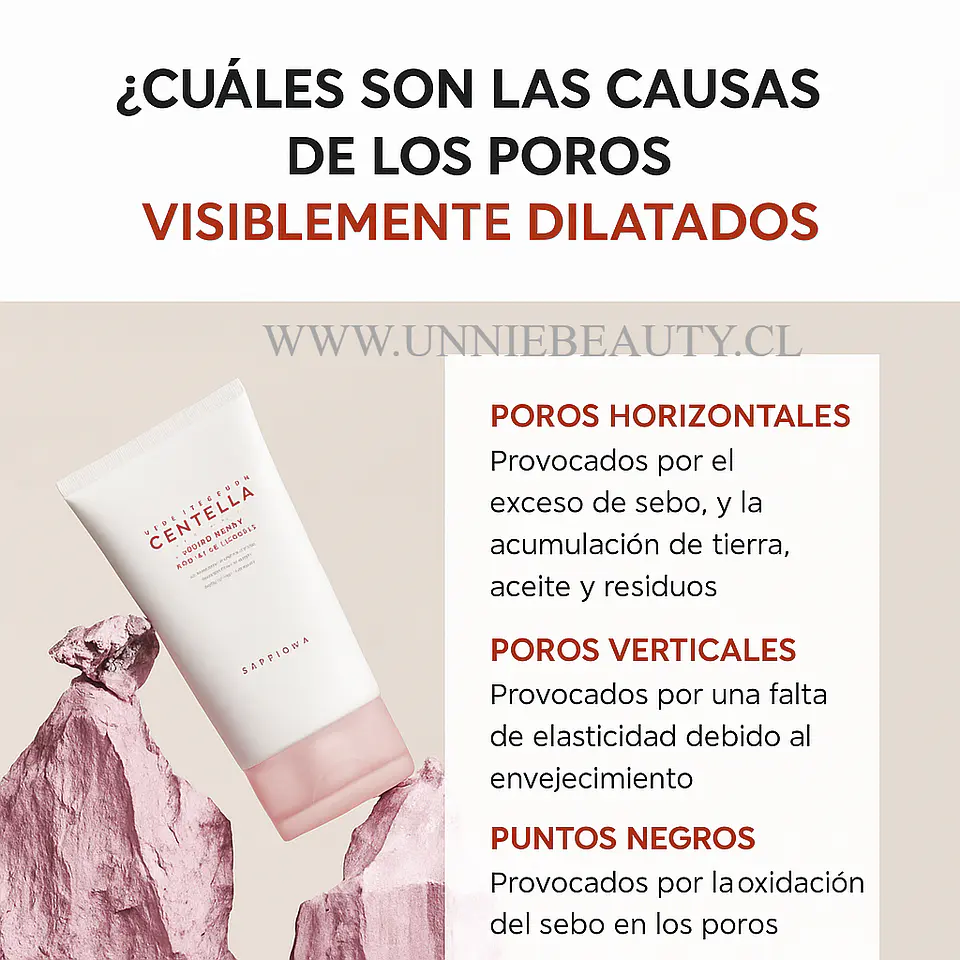 Madagascar Centella Poremizing Light Gel Cream (SKIN1004) - 75ml Crema poros dilatados 5