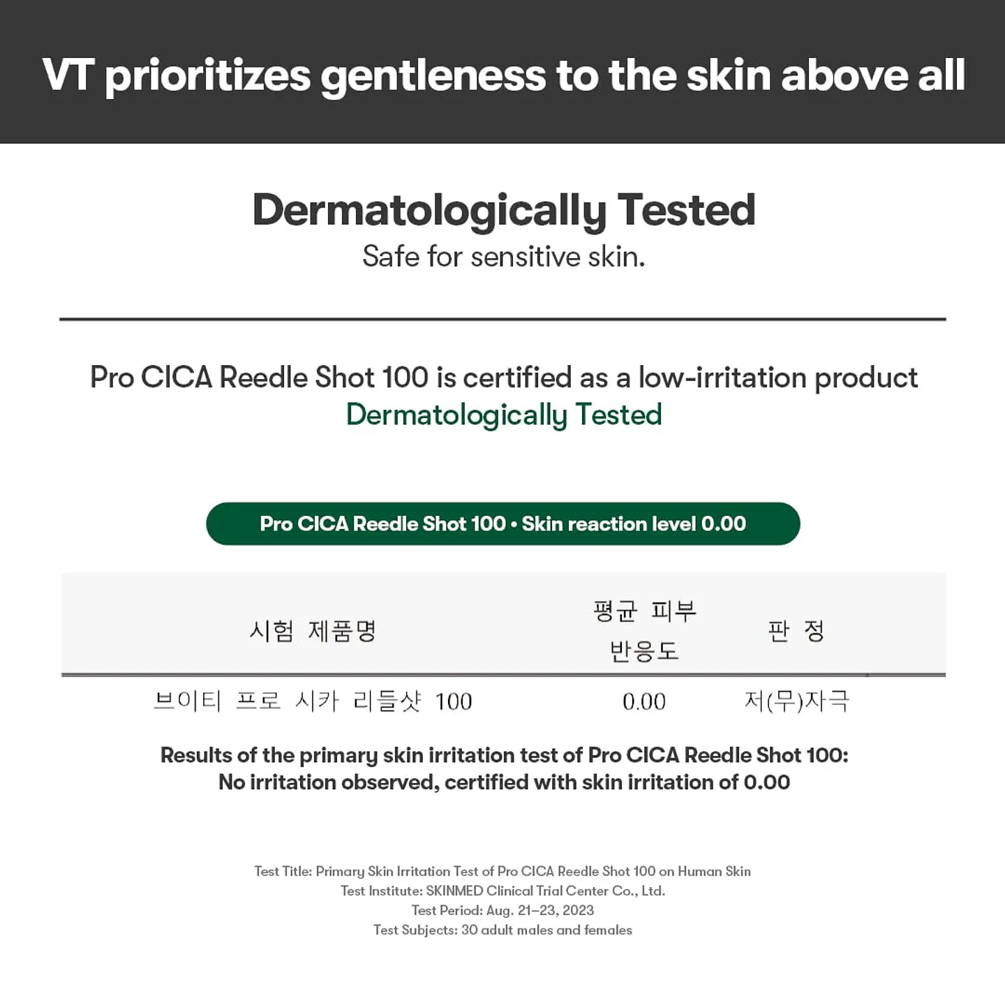 Pro Cica Reedle Shot 100 (VT Cosmetics)  - 20 o 50ml - Serum concentrado con microagujas con centella asiática  5