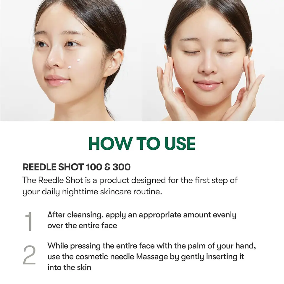 Pro Cica Reedle Shot 100 (VT Cosmetics)  - 20 o 50ml - Serum concentrado con microagujas con centella asiática  7