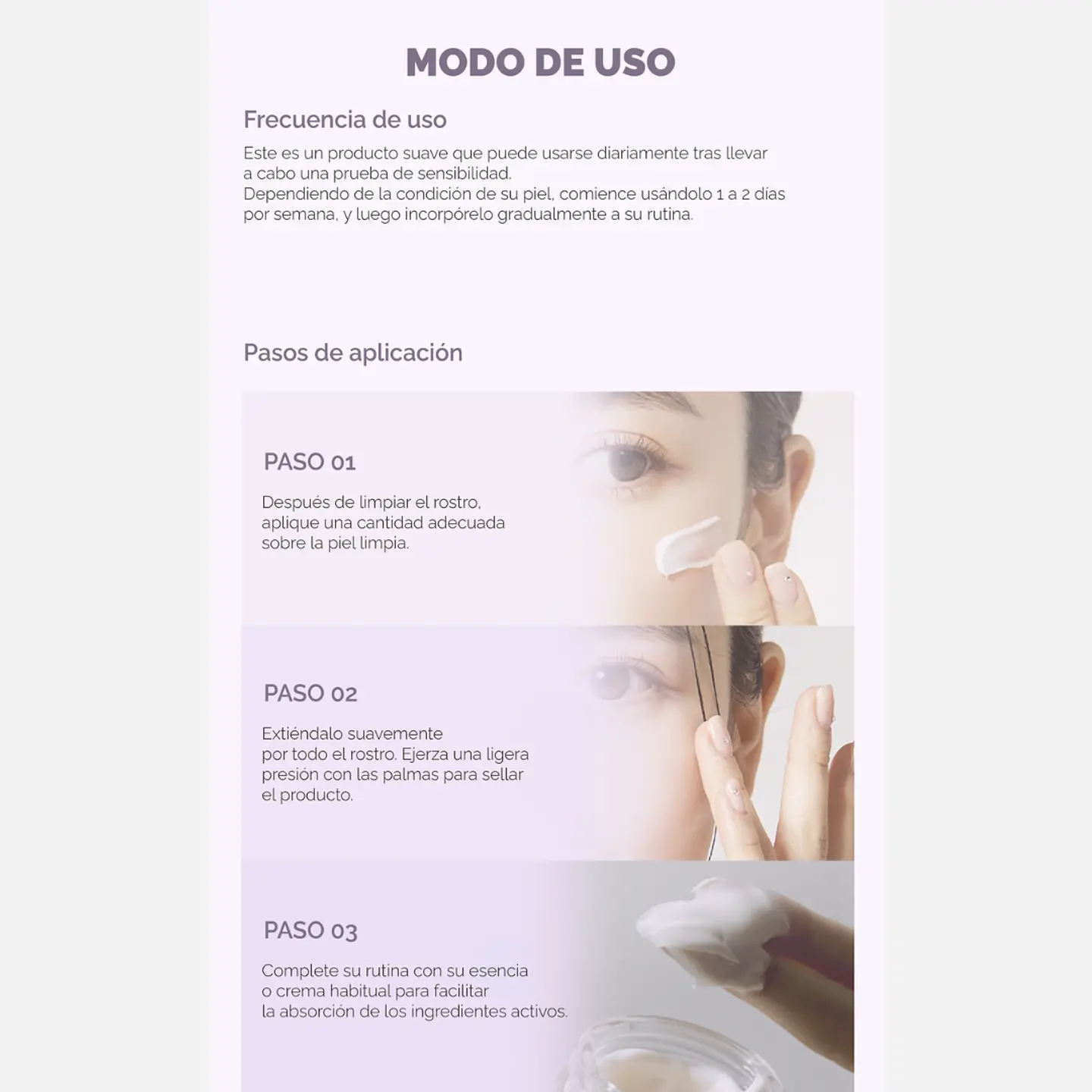Peptide Cica Hyalshot (Mixsoon) - 50ml Serum antiedad hidratante con péptidos y ácido hialurónico 4