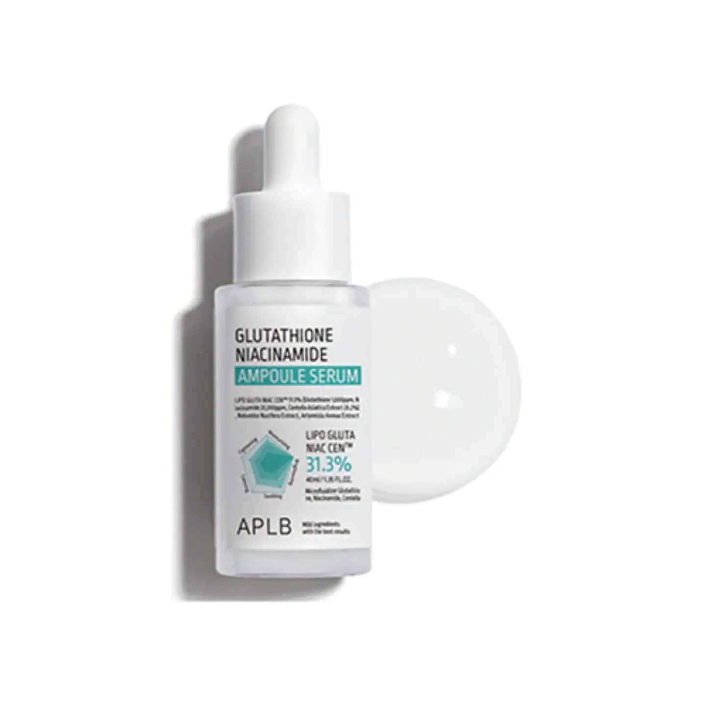 Glutathione Niacinamide Ampoule Serum (APLB) - 30ml Serum calmante y aclarante con niacinamida, centella y glutatión 1