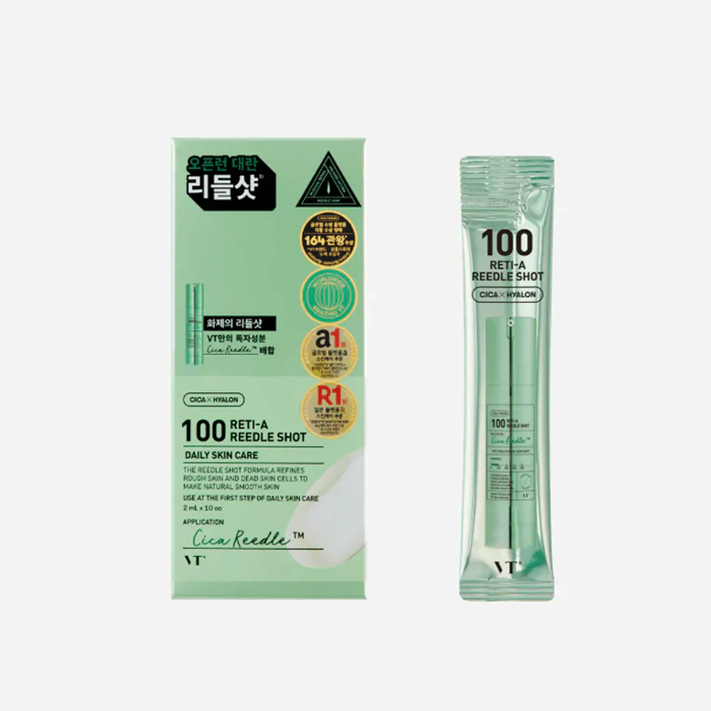 Reedle Shot 100 (VT Cosmetics) - 20 o 50ml  Serum antioxidante con microagujas 10