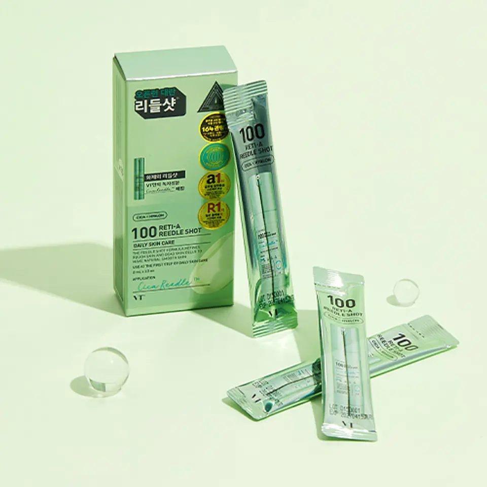 Reedle Shot 100 (VT Cosmetics) - 20 o 50ml  Serum antioxidante con microagujas 11