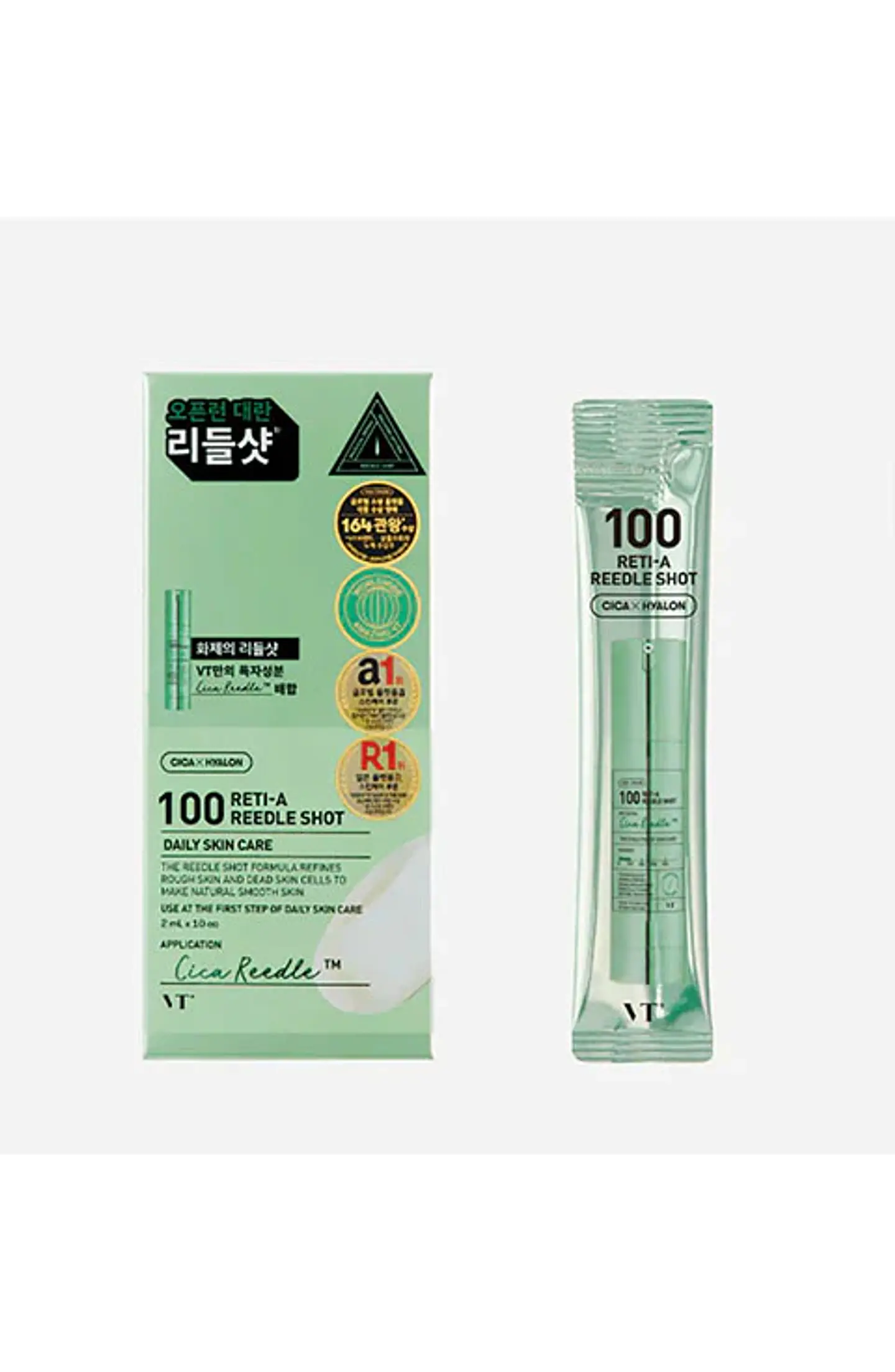 100 Reti-A Reedle Shot (VT Cosmetics) - 10 sobres de 2 ml Serum microagujas con retinol 5