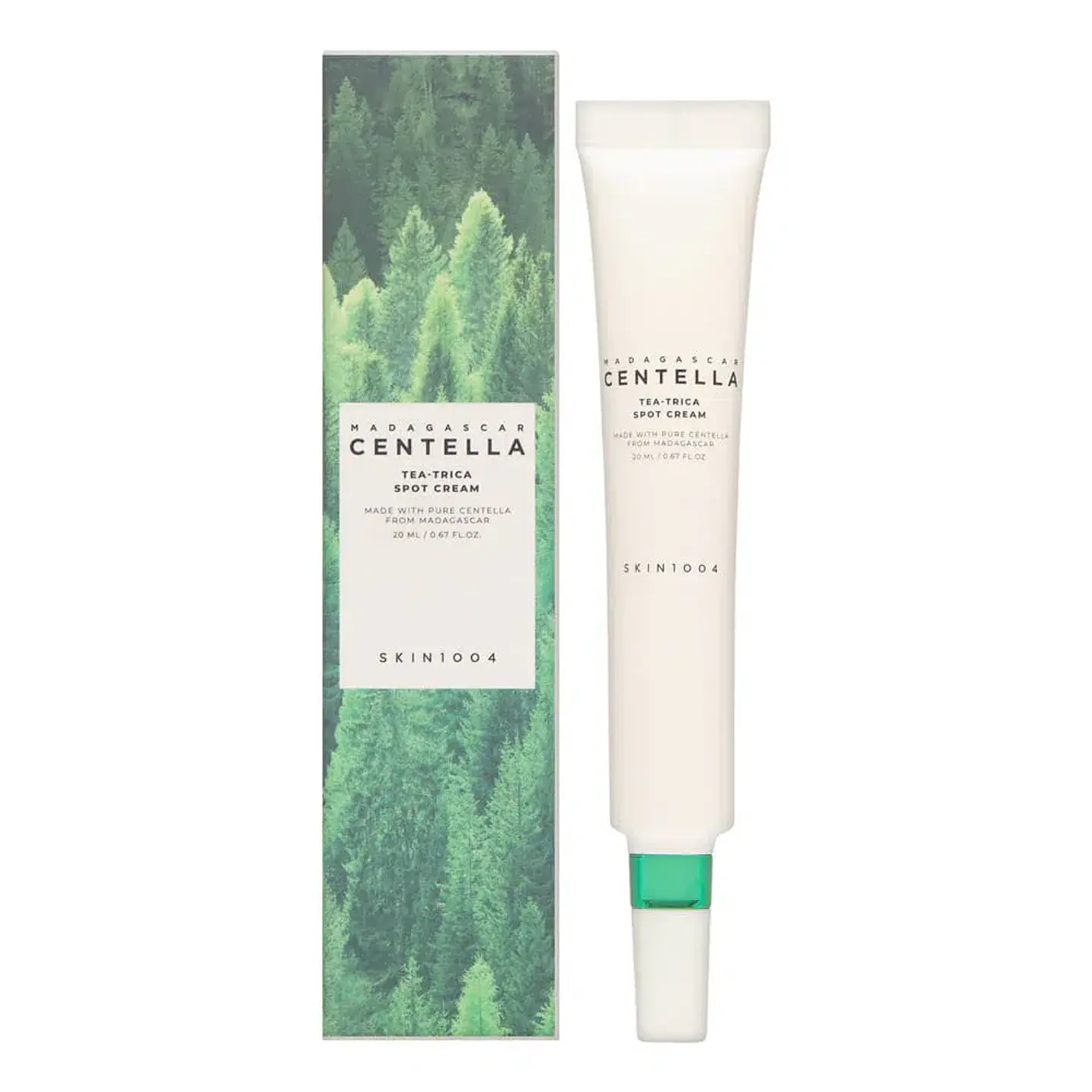 Madagascar Centella Tea-Trica Spot Cream (SKIN1004) -20ml Crema focalizada para granitos 1