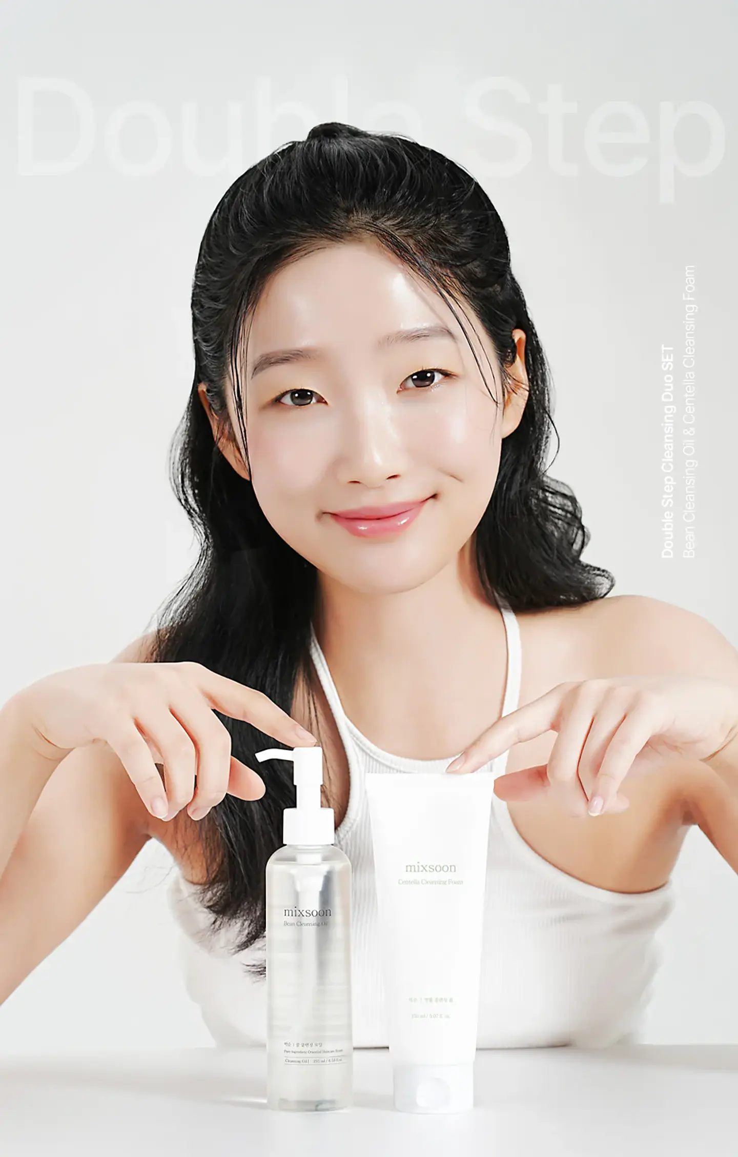 Double Cleansing Set (Mixsoon) - Set de doble limpieza Limpiador oleoso 195ml + Limpiador en espuma 150ml 11