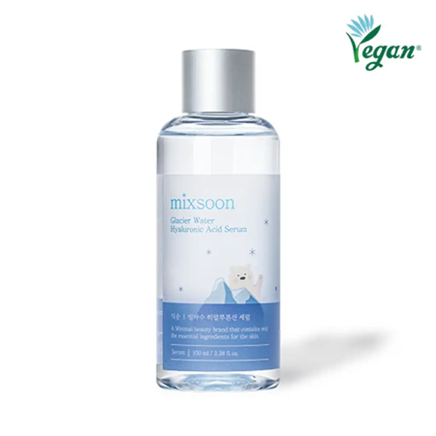 Essential Glass Skin Duo (Mixsoon)  - Set iluminador Bean Essence 50ml + Glacier Water Hyaluroni Acid Serum 100ml 3