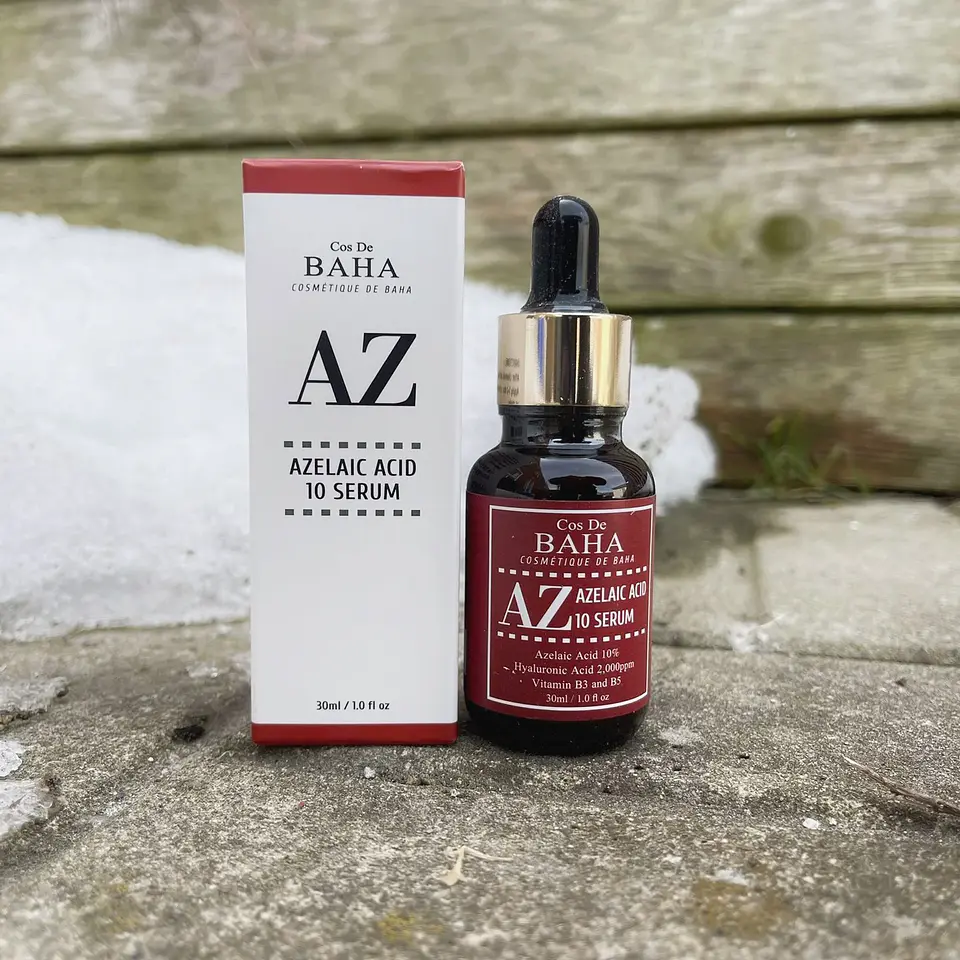 AZ Azelaic Acid 10 Serum (Cos de BAHA) - 30ml Serum 10% Ácido Azelaico anti acné exfoliante suave 15