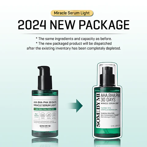 AHA BHA PHA 30 days Miracle Serum (Some By Mi) - 50ml Serum exfoliante anti imperfecciones