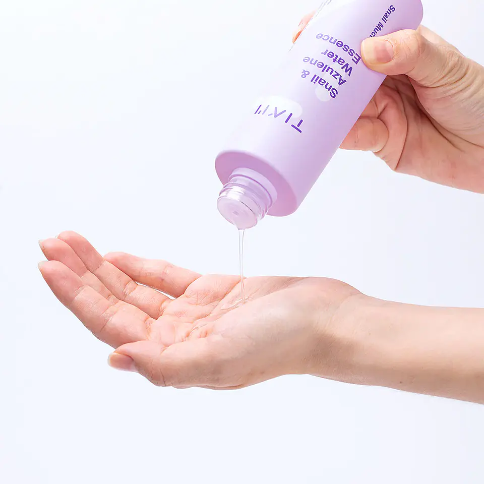 Snail & Azulene Water Essence (TIAM) - 180 ml Esencia 87% baba de caracol rosácea pieles sensibles 3