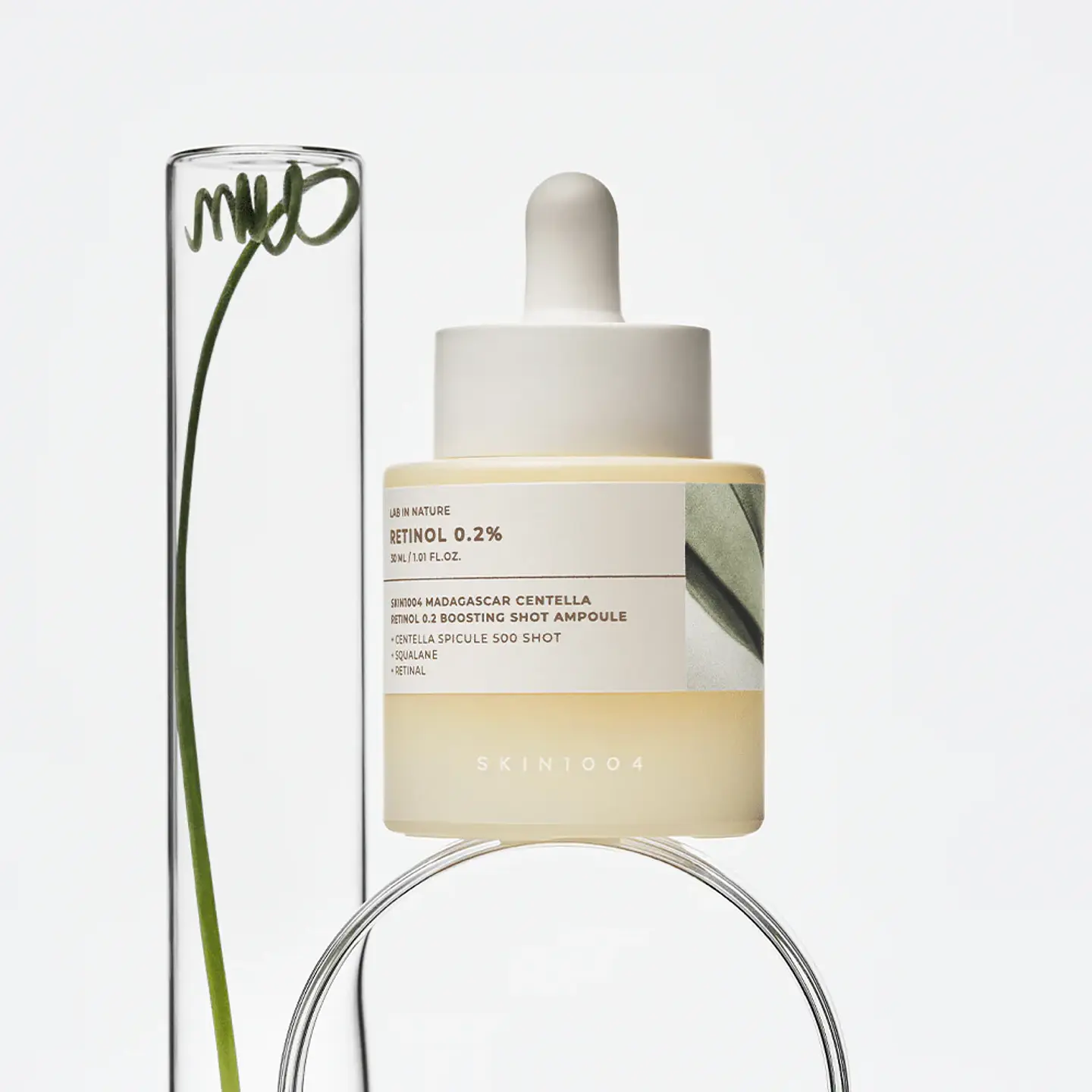 Lab in Nature Madagascar Centella Retinol 0.2 Boosting Shot Ampoule (SKIN1004) - 30ml Serum antiedad con centella asiática y microagujas 0.2% retinol 6