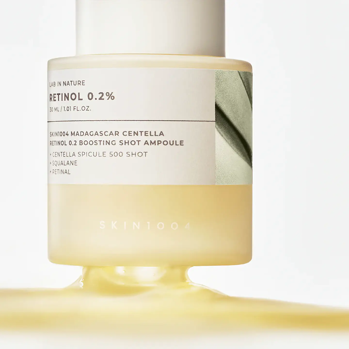 Lab in Nature Madagascar Centella Retinol 0.2 Boosting Shot Ampoule (SKIN1004) - 30ml Serum antiedad con centella asiática y microagujas 0.2% retinol 3