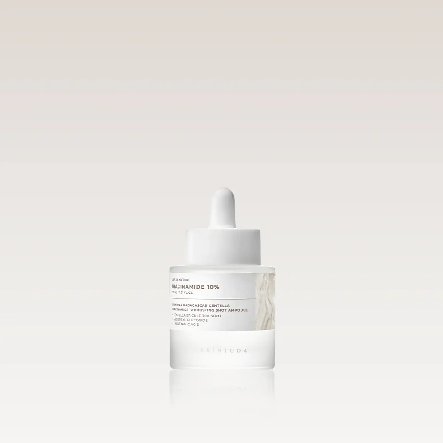 Lab in Nature Madagascar Centella Niacinamide 10 Boosting Shot Ampoule (SKIN1004) - 30ml Serum aclarante con microagujas 10% niacinamida y centella asiática 3
